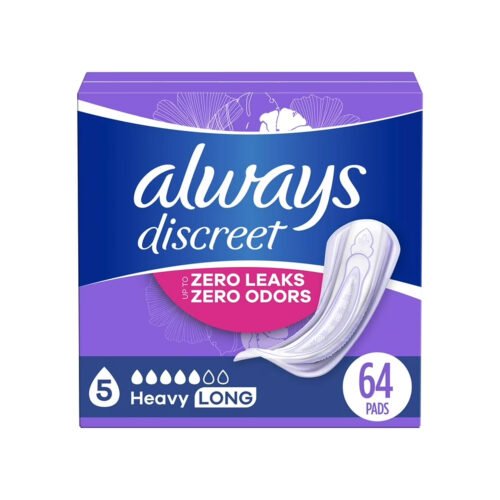 Always Discreet Incontinence Pads Heavy Absorbency